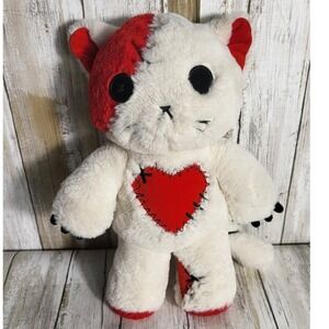 Rare HTF Mysterious Plush Dreadfuls Love Kitten Creepy Cute Plush No Tote Bag